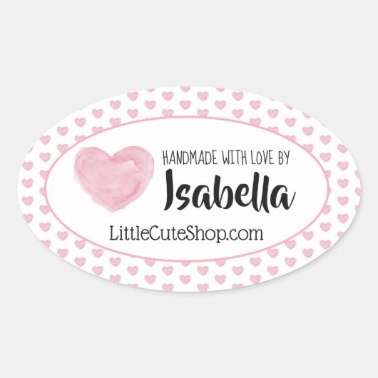 Stickers Coeurs mignons n'Love (Devant)