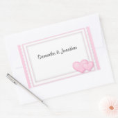 Stickers Coeurs roses (Enveloppe)