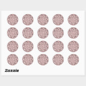 Stickers Coeurs roses (Feuille)