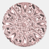 Stickers Coeurs roses (Devant)