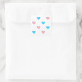 Stickers Coeurs Trans Pride (Sac)