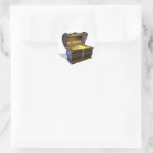 Stickers coffre au trésor (Sac)