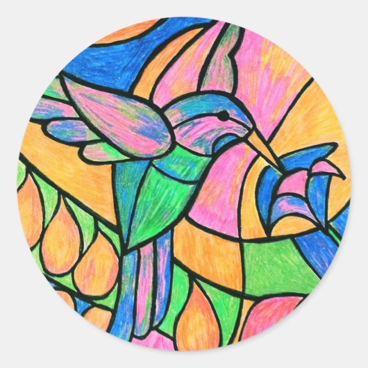 Stickers Colibris (Devant)