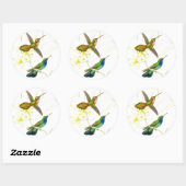Stickers Colibris Goulds (Feuille)