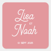 Stickers collection Colorus Rose (Devant)