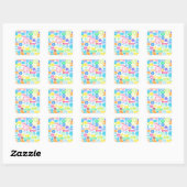 Stickers Collection Grunge Stamp (Feuille)