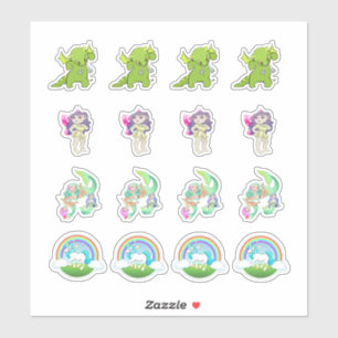 Stickers Collection Imaginaire Land Kiss-Cut