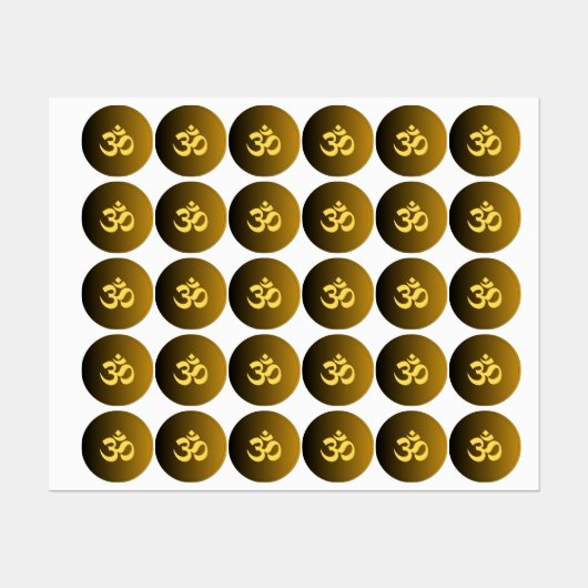 Stickers Collection Om (Feuille)