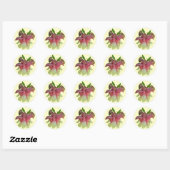 Stickers Columbine Cultivés (Feuille)