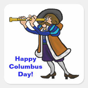 Stickers Columbus Day ou étiquettes de nom
