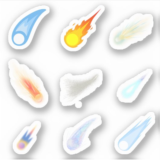 Stickers Comet (Devant)
