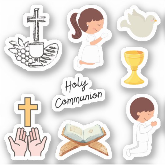 Stickers Communion (Devant)