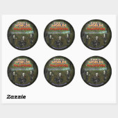 Stickers Comptoir Halloween Small Worlds (Feuille)