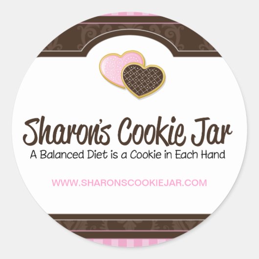 Stickers Conditionnement de cookies (Devant)