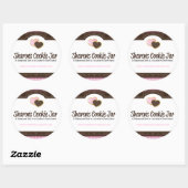 Stickers Conditionnement de cookies (Feuille)