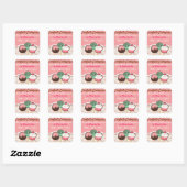 Stickers Confetti Cake Pops Étiquettes (Feuille)