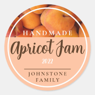 Stickers Confiture Apricot Maison