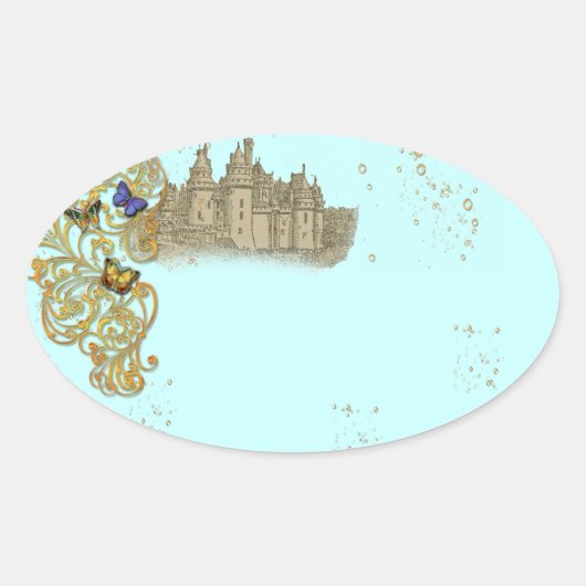 Stickers Conte de fée Imaginaire Tags (Devant)