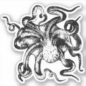 Stickers Contour Octopus (Devant)