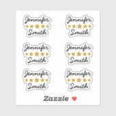 Stickers Contour Personnalisé (Feuille)