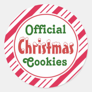 Stickers Cookies de Noël officiels
