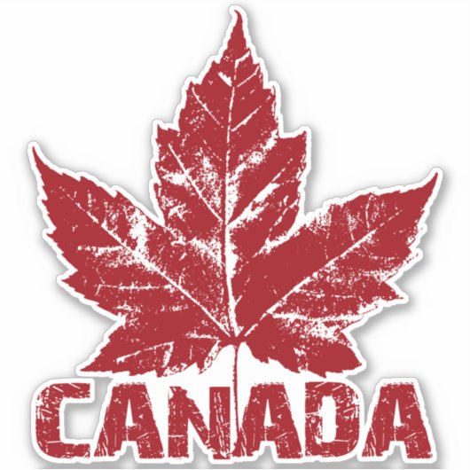 Stickers Cool Canada Retro Canada Stickers (Devant)