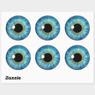 Stickers Cool Eyeball Blue Eye Iris
