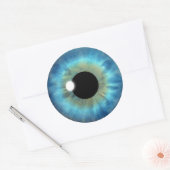 Stickers Cool Eyeball Blue Eye Iris (Enveloppe)