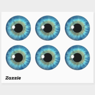 Stickers Cool Eyeball Blue Eye Iris