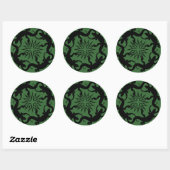 Stickers Cool Retro Reptile Art Stickers (Feuille)