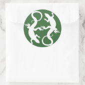 Stickers Cool Retro Reptile Art Stickers (Sac)