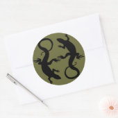 Stickers Cool Retro Reptile Art Stickers (Enveloppe)