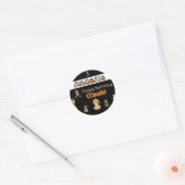 Stickers coordonnés Safari Anniversaire (Enveloppe)