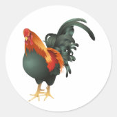 Stickers coq (Devant)