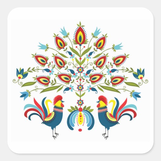 stickers coq (Devant)