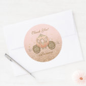 Stickers Coral Royal Fairytale Princess Circle (Enveloppe)