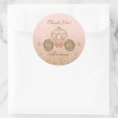 Stickers Coral Royal Fairytale Princess Circle (Sac)