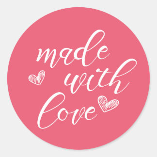 stickers CORAUX FABRIQUÉS AVEC AMOUR