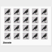 Stickers Corbeau (Feuille)