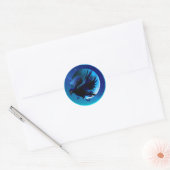Stickers Corbeau et Lune (Enveloppe)