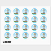 Stickers Corgi (Feuille)