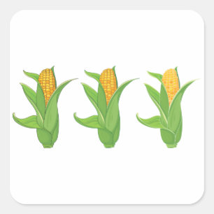 Stickers Corn Cobs