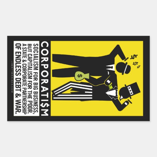 Stickers corporatisme (Devant)