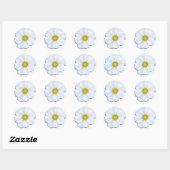 Stickers - Cosmos blancs (Feuille)