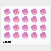 Stickers - Cosmos rose moyen (Feuille)