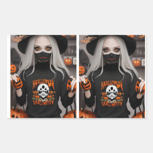 Stickers Costume Halloween fête