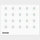 stickers costumes d'Halloween (Feuille)