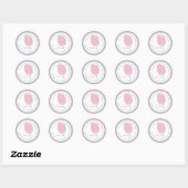 stickers Cotton Candy - rose et bleu (Feuille)
