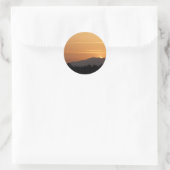 Stickers Coucher de soleil orange (Sac)