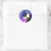 Stickers Coucher de soleil tropical (Sac)